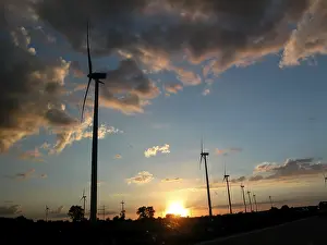 Renewable Energy Sources Prints: Wind wheels