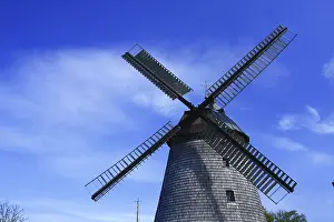 Deserted Windmill Structure Prints: Windmill