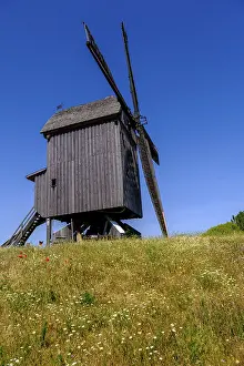Deserted Windmill Europe Prints: Windmill, Bockwindmuhle Beelitz