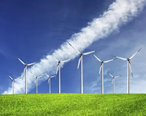 Windmills Print: Future Energy Technologies