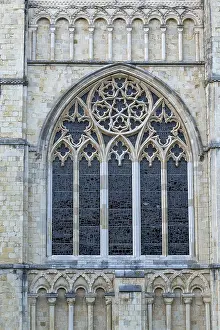 Prints of Window, Cathedral, Canterbury, Kent, England, Great Britain Canterbury Prints: Canterbury Cathedral Window Print, Kent, England