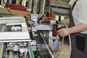 Mannheim Window Factory Prints: Window construction, window production