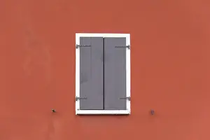 Veneto Holiday Resort Prints: Window with shutter, Malcesine