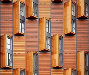 Deserted Office Space Prints: Windows