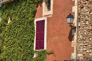 Travel Photography In Provence Prints: Windows in Roussillon, Luberon