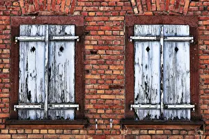 Closed Shutters Window Prints: Windows, shutters
