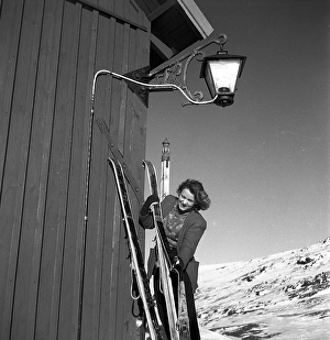 Cross Country Skiing Event Prints: Winter in the 1940s