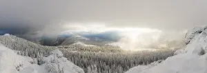 Uninhabited Frozen Wilderness Prints: Winterlandschaft