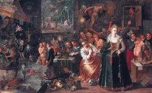 Witches Sabbath Print, 1640