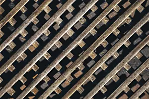 Wooden Background Texture Prints: Wooden surface as a solid background texture