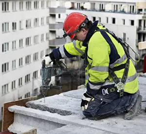 Safety Helmet Prints: Workmen - Construction workers