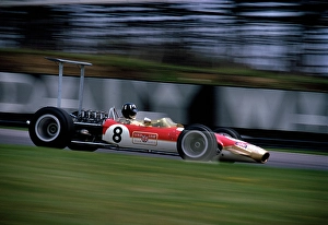 Graham Hill Prints: British Grand Prix 1968 Print