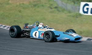 Jackie Stewart Prints: Jackie Stewart in Matra MS80 Print