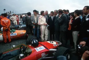 Graham Hill Prints: British GP 20 July 1968 Print