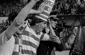Monochrome Soccer Images Prints: Scottish FA Cup Final