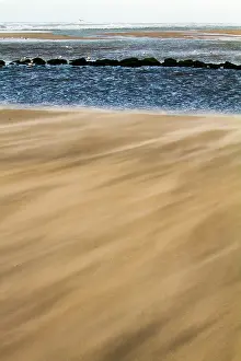 Stormy Seas Prints: Drifting sand