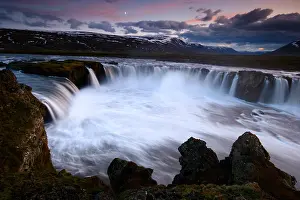 Godafoss Waterfall Location Prints: Godafoss