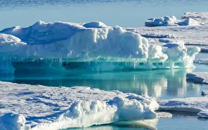 July Prints: Greenland Sea Ice Pack Print