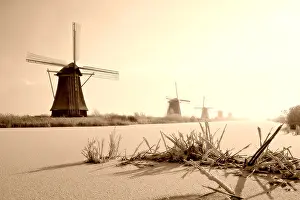 World Heritage Site Kinderdijk Prints: Kinderdijk