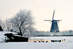 World Heritage Site Kinderdijk Prints: Kinderdijk