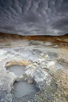 Iceland Geothermal Area Prints: Krysuvik