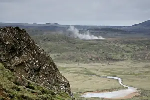 Icelandic Geothermal Landscapes Prints: Krysuvik
