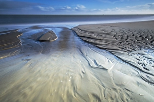 Texel Island Nature Reserve Prints: Sand pattern