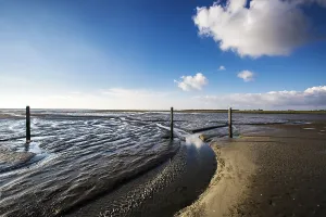 Long Exposure Nature Photos Prints: Tide changes at Schiermonikoog