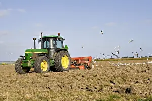 Agrarian Landscape Prints: Trekker, Tractor