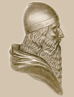 4th Century BC Greece Prints: Aristotle, Ancient Greek Philosopher and Polymath