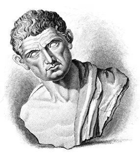 Western Philosophy History Prints: Aristotle, Ancient Greek Philosopher and Polymath
