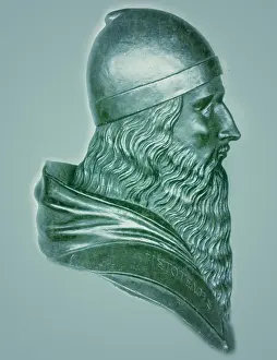 Ancient Greek Philosophers Prints: Aristotle, Ancient Greek Philosopher and Polymath
