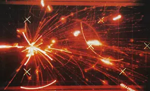 Subatomic Particles Prints: Atom Bombardment