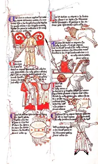 Ancient Astronomy Illustrations Prints: Bede's Constellations