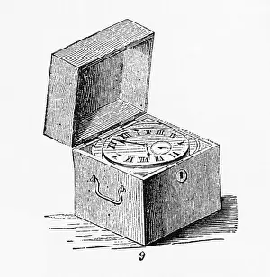 Scientific Illustration Prints: Box Chronometer