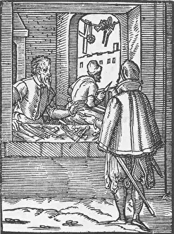Middle Ages Art Prints: The compass maker