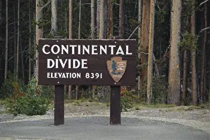 Wyoming National Parks Prints: Continental Divide