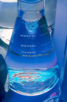 Laboratory Glassware Prints: Flask