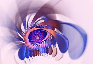 Abstract Digital Art Prints: Fractal Flame