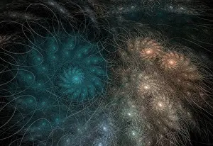 Computer Generated Art Prints: Fractal Flames