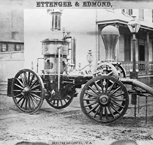 Historic Fire Engine Prints: Historic Fire Engine