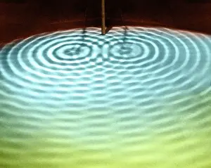 Intersecting Ripples Print