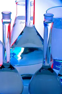 Chemistry Lab Equipment Prints: Laboratory Glassware