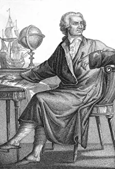 Famous Mathematicians Prints: Leonhard Euler, Swiss Mathematician