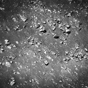 Black And White Space Images Prints: Moon Surface