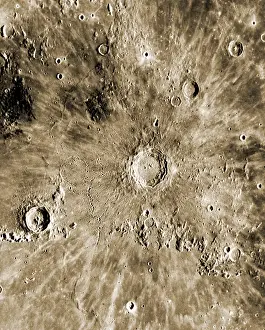 Moon Surface Features Prints: Moon Surface