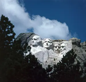 Abraham Lincoln Statue Prints: Mount Rushmore