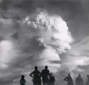 Atomic Bomb Testing Prints: Nuclear Detonation