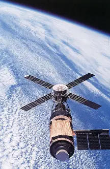 Early Space Exploration History Prints: Skylab
