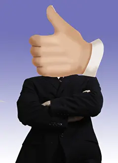American Illustration Prints: Thumbs Up